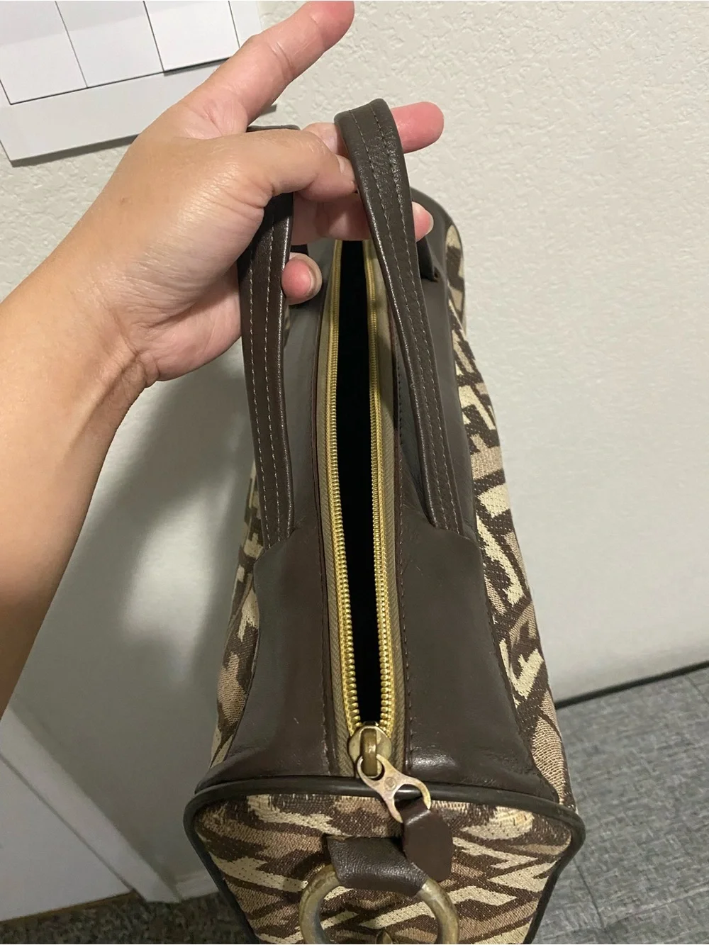 Fendi Zucca Boston Bag - Picture 13 of 13